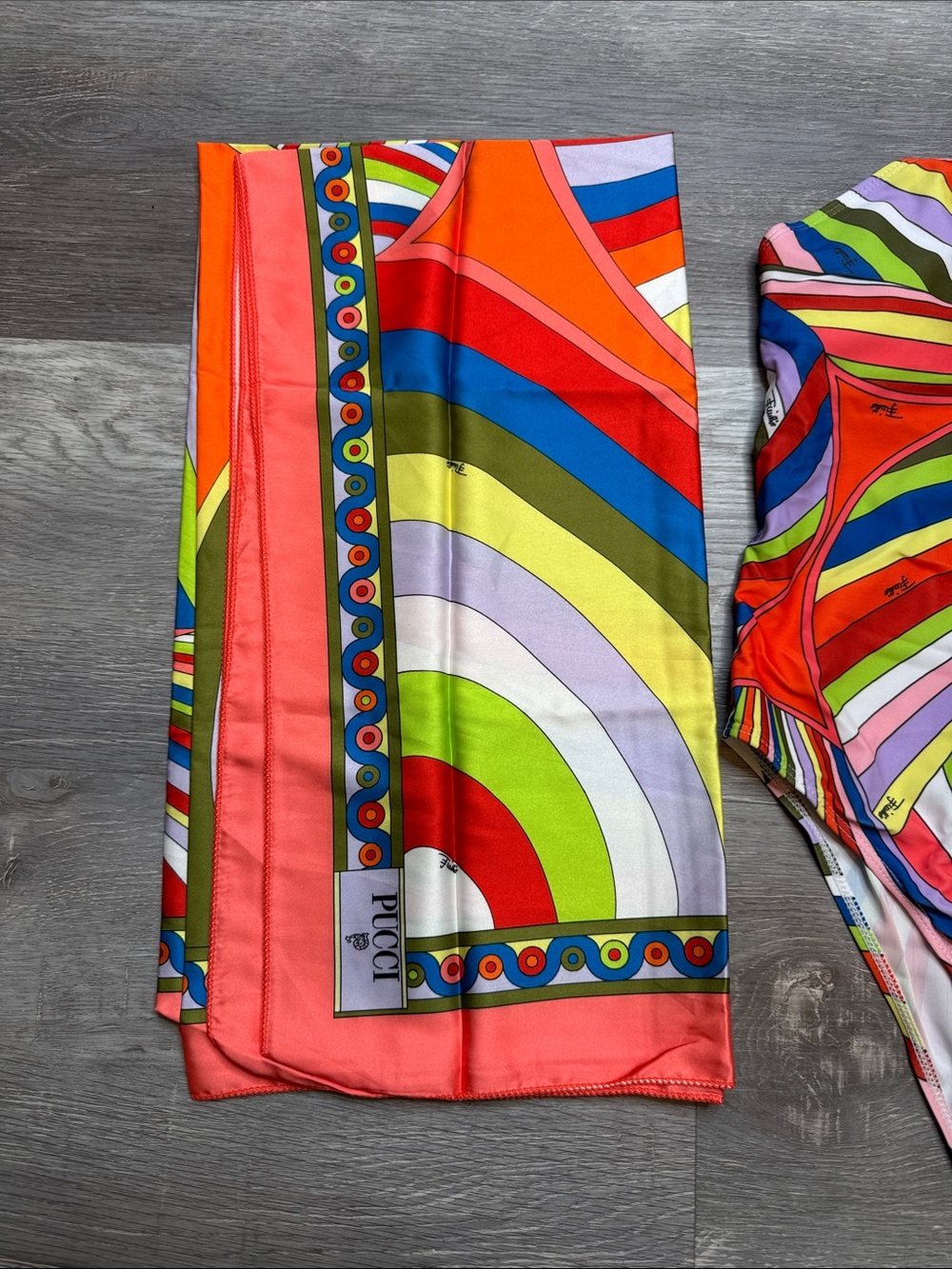 Emilio Pucci multi colored swim - Picture 2 of 4